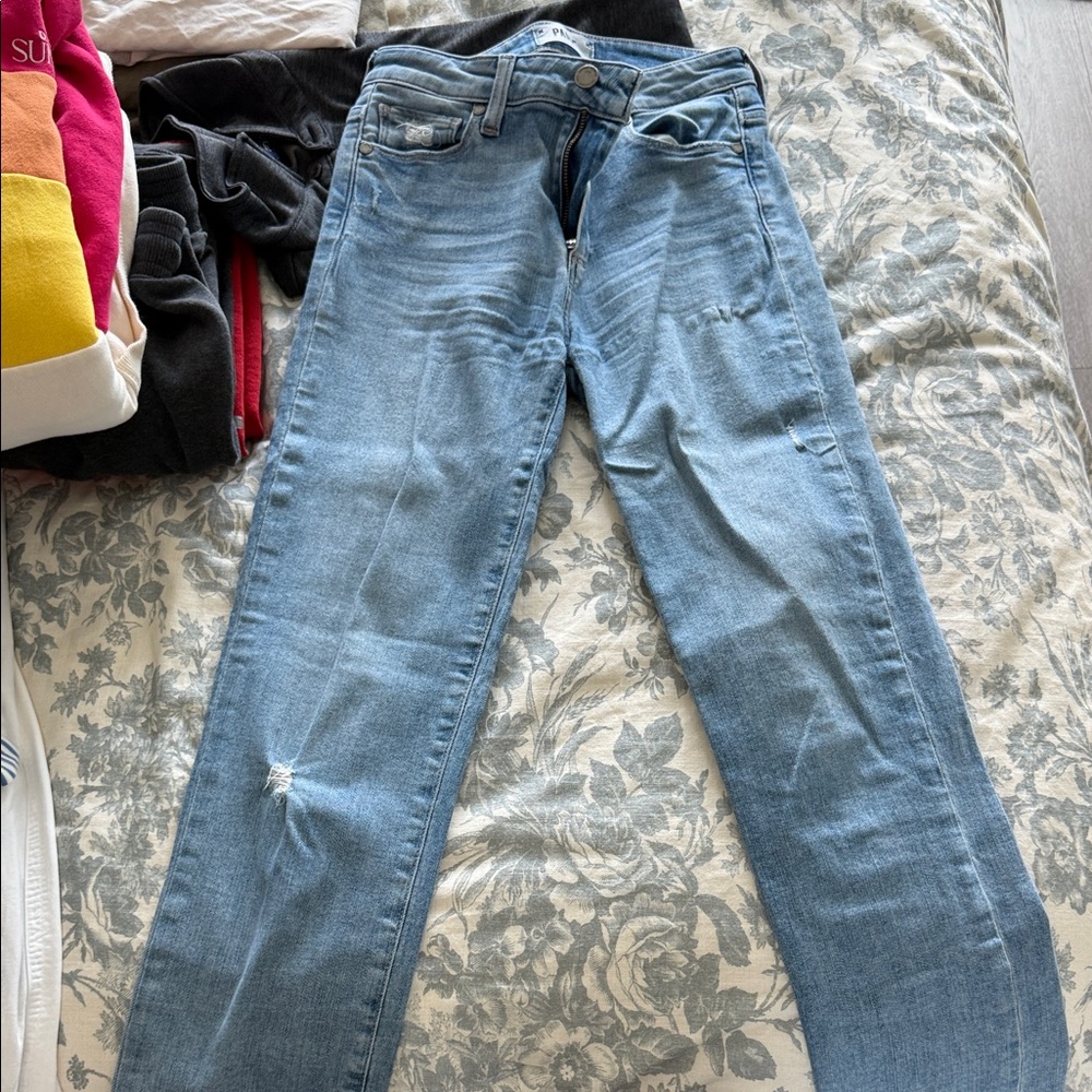 PAIGE Blue Skinny Jeans Classic Style